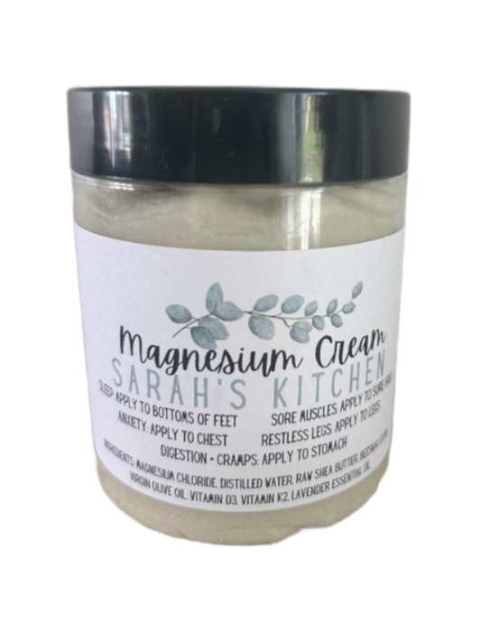 Magnesium Cream - 4 Ounces